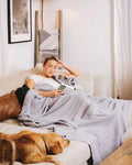 Lara Light Grey - PARTY BLANKET?