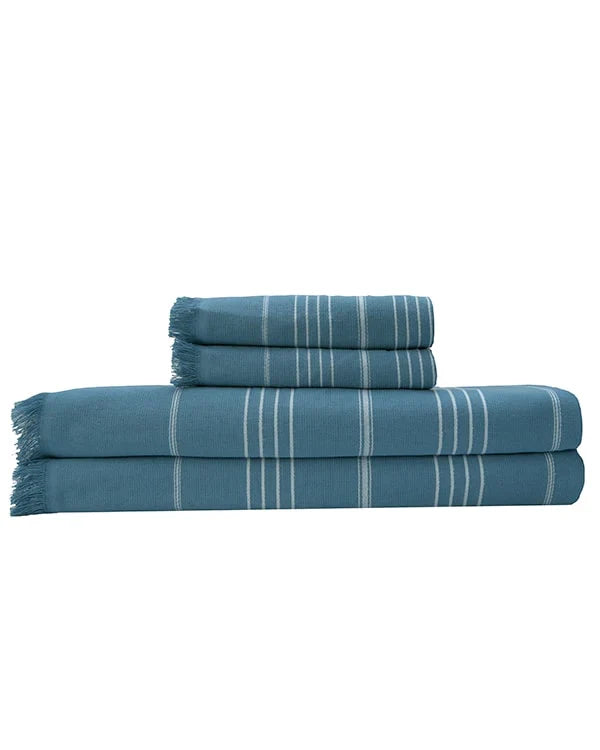 Classic Bath Bundle 4 Pack - Slate Blue