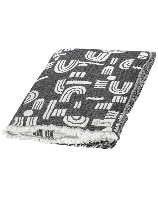 Retro Arches PARTY BLANKET? Black