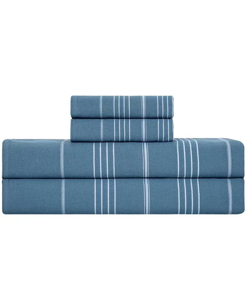 Classic Fringeless XL Bath Bundle - Slate Blue