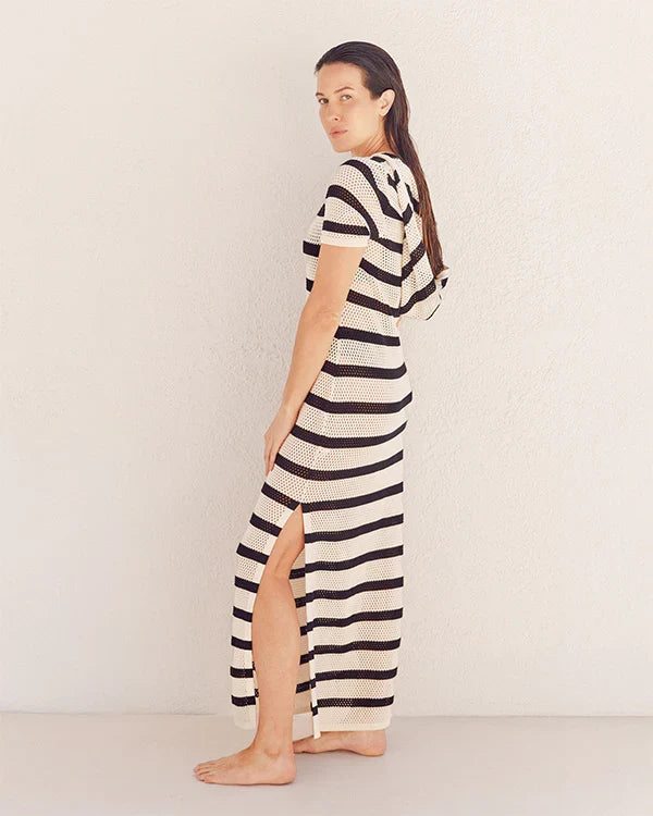 Gappo Hooded Net Dress