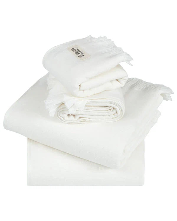 Terra XL Bath Bundle 4 Pack - Ivory