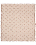 Rainbow Gauze Receiving Blanket Single with Pouch