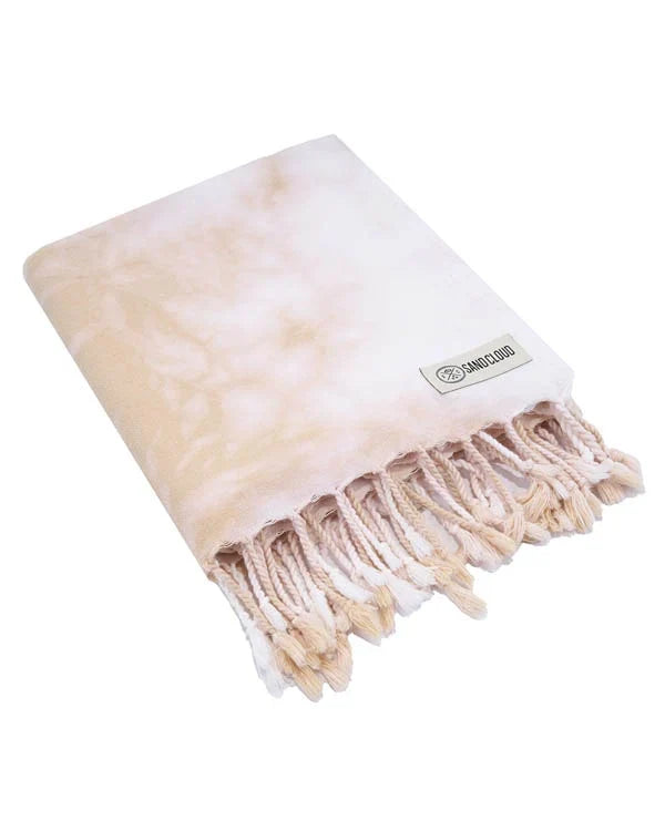 Acid Wash Tie Dye - Warm Taupe