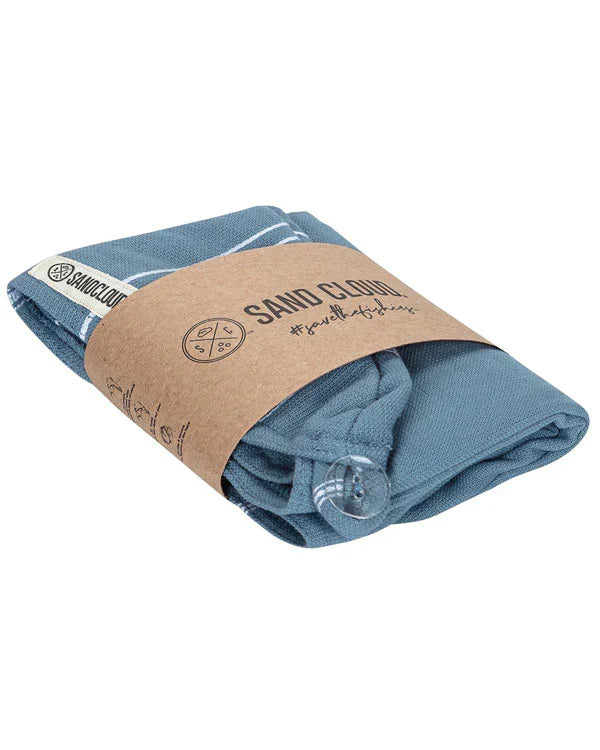 Classic Hair Towel - Slate Blue