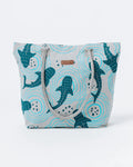 Shark Ripples Beach Tote