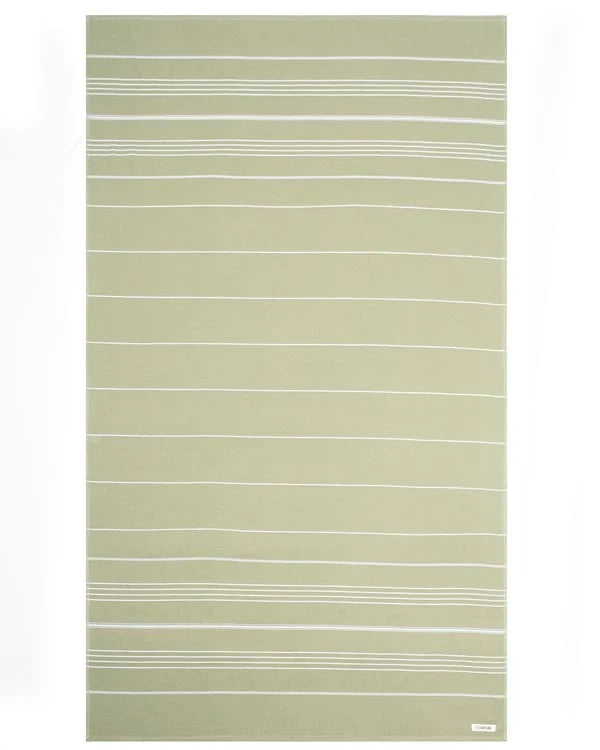 Classic Fringeless XL Bath Bundle - Hedge Green