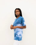 Navy Acid Wash Tee