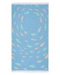 Swirl Shark Kids Towel