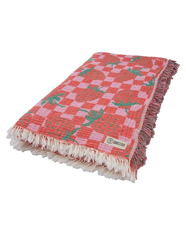 Checker Strawberry - PARTY BLANKET?