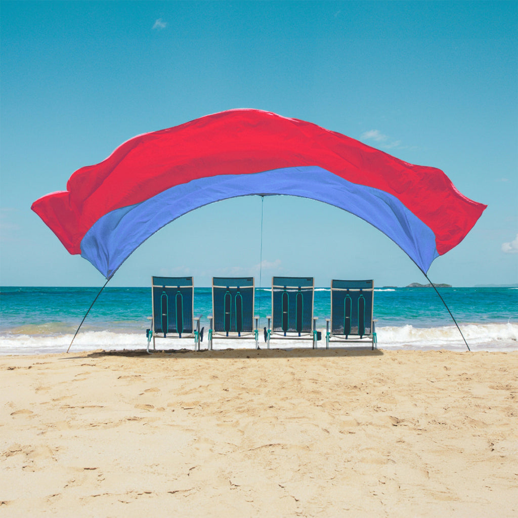 Shibumi Shade with Wind Assist - Coral
