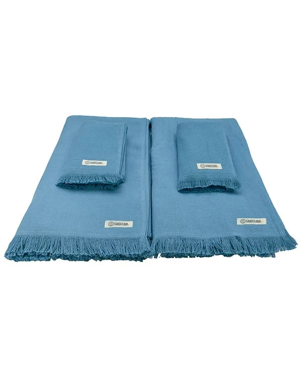Terra Bath Bundle 4 Pack - Slate Blue