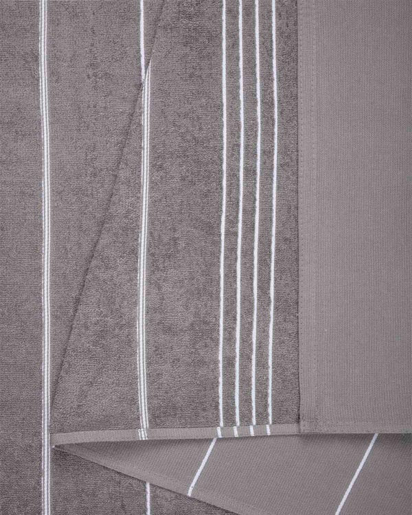 Classic Fringeless XL Bath Bundle - Grey - 2 Pack