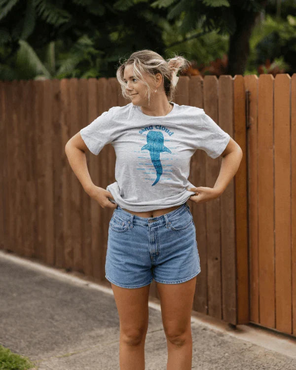 Spotted Shark SS Tee - Heather Gray