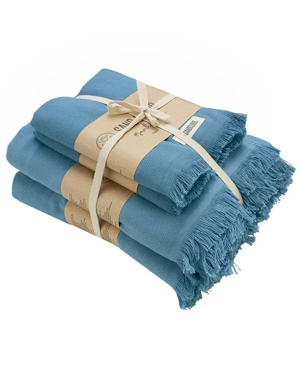 Terra Bath Bundle 4 Pack - Slate Blue