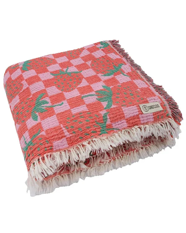Checker Strawberry - PARTY BLANKET?