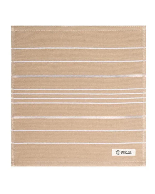 Classic Bath Washcloth Bundle- 6 Pack - Sand
