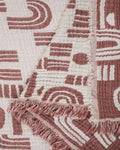 Retro Arches PARTY BLANKET? Brick