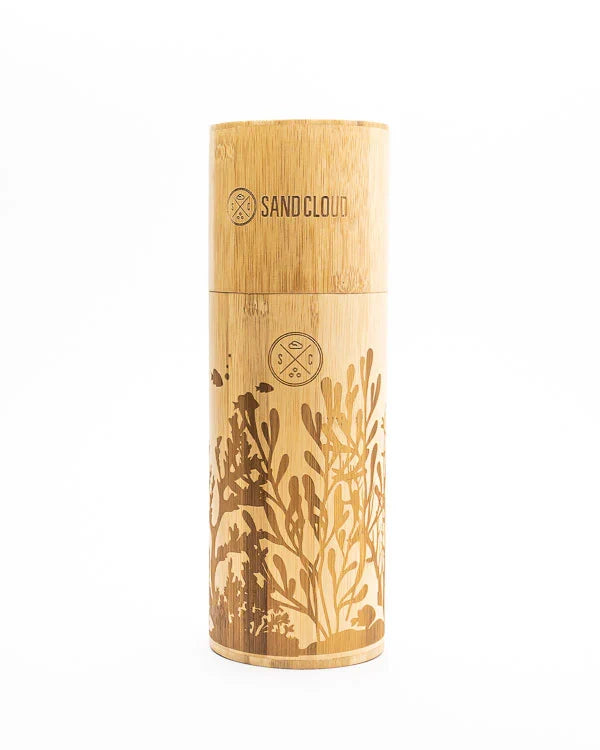 Reef Bamboo Straw Holder Set
