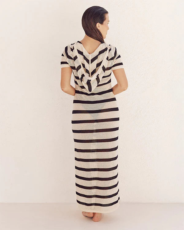 Gappo Hooded Net Dress
