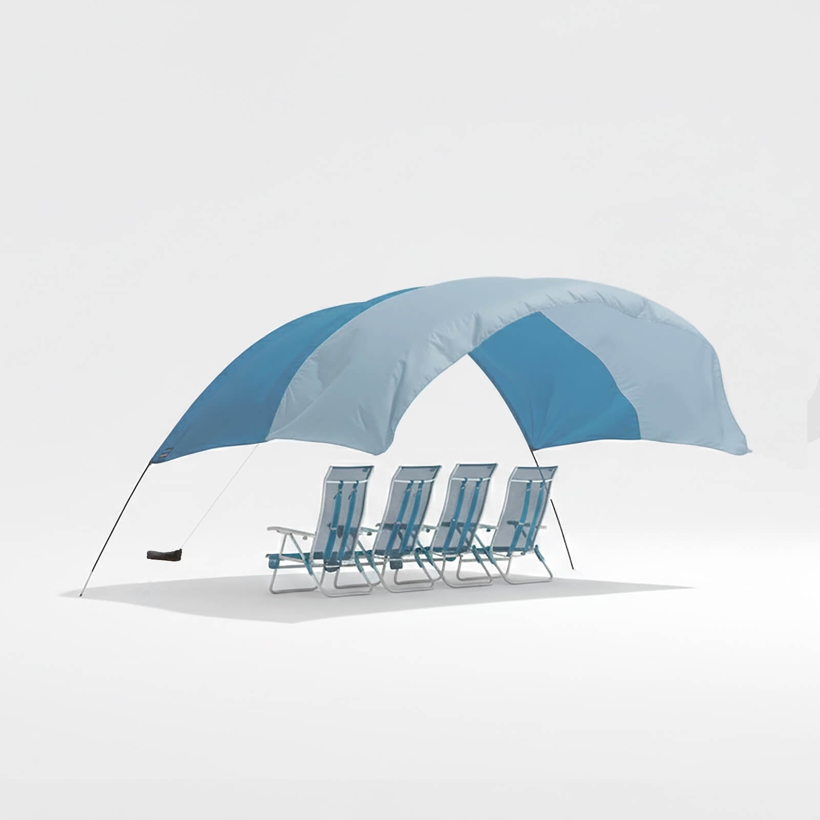 Shibumi Shade with Wind Assist - Summer Sky