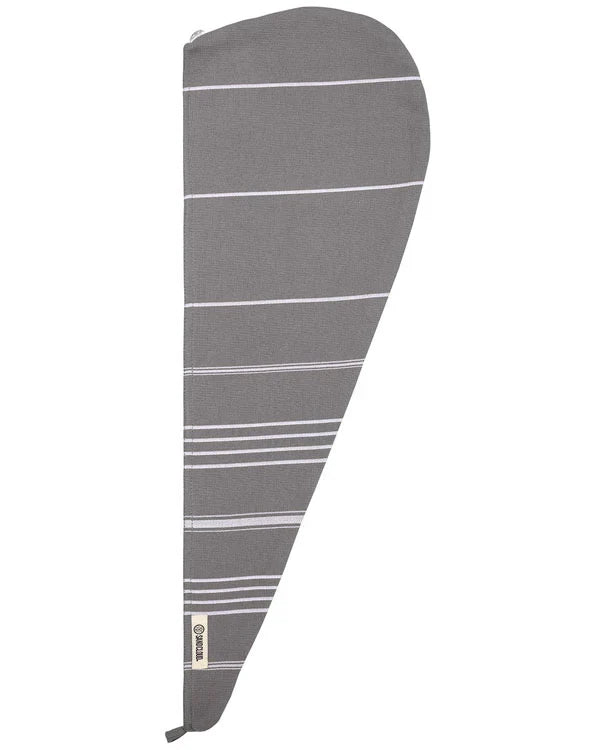 Classic Hair Towel - Grey