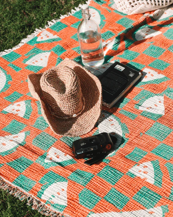 Melon Checker - PARTY BLANKET?