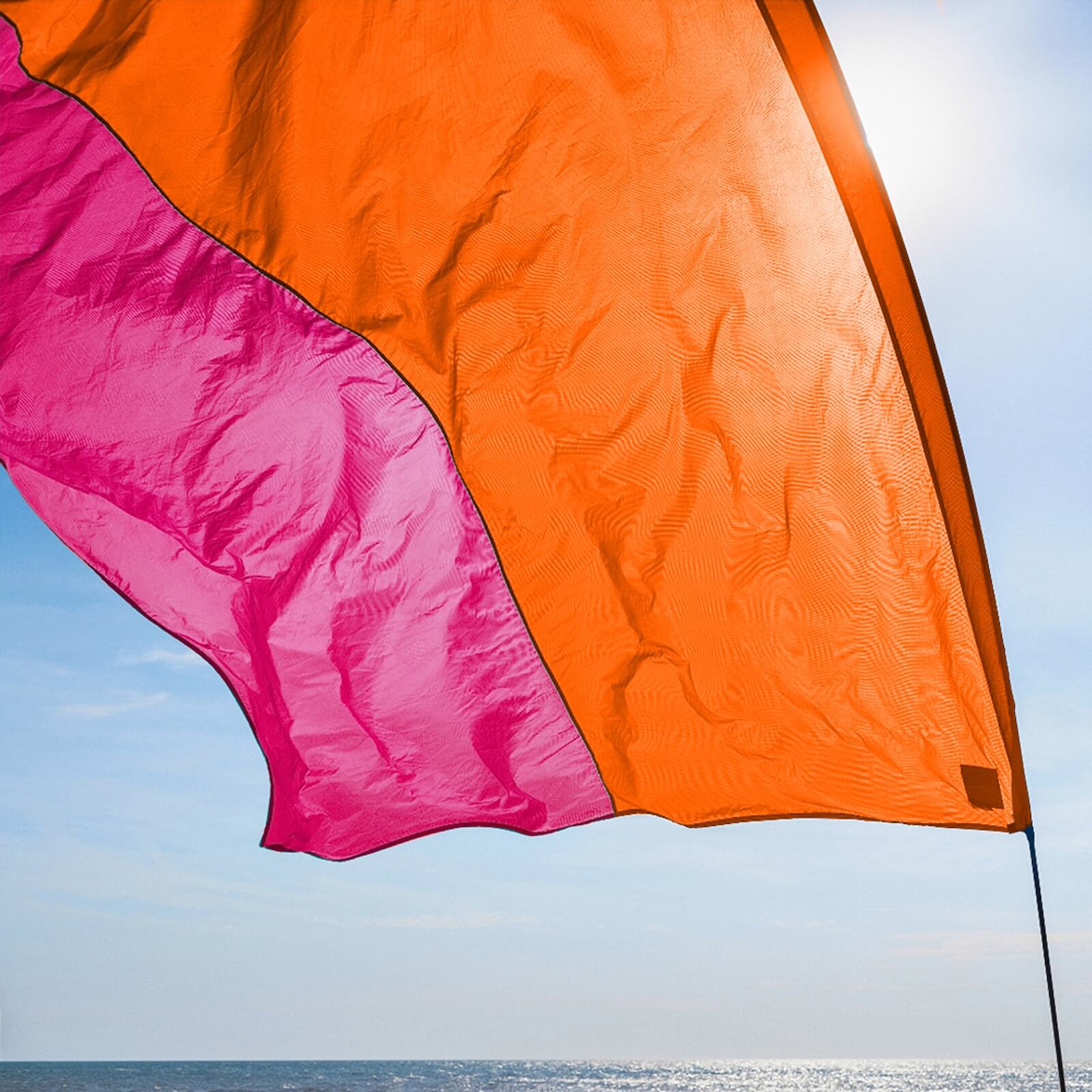 Shibumi Shade with Wind Assist - Sunset