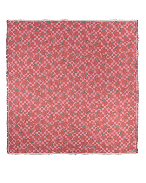Checker Strawberry - PARTY BLANKET?