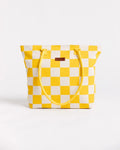 Checker Beach Tote