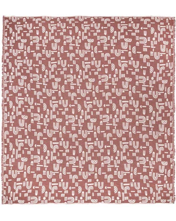 Retro Arches PARTY BLANKET? Brick