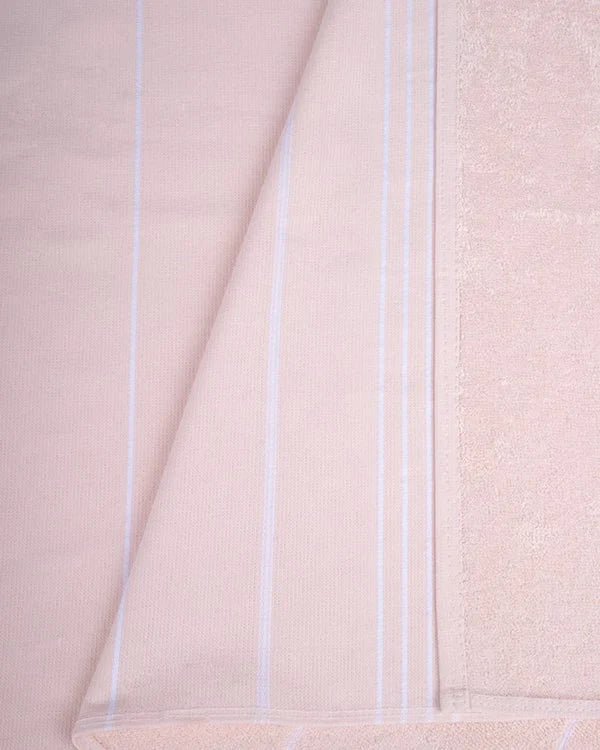 Classic Fringeless XL Bath Bundle - Calcite Pink