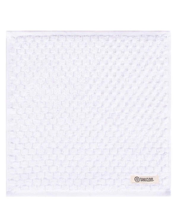 Atom Washcloth Bath Bundle - White - 6 Pack