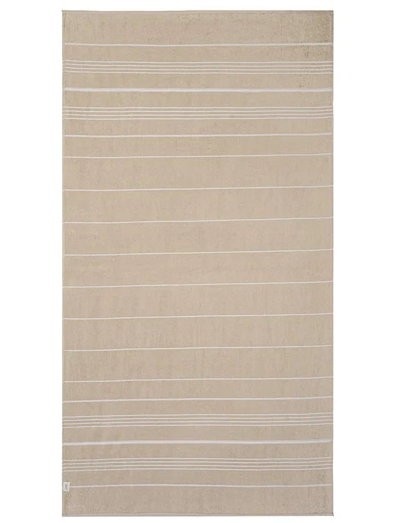 Classic Fringeless XL Bath Bundle - Sand