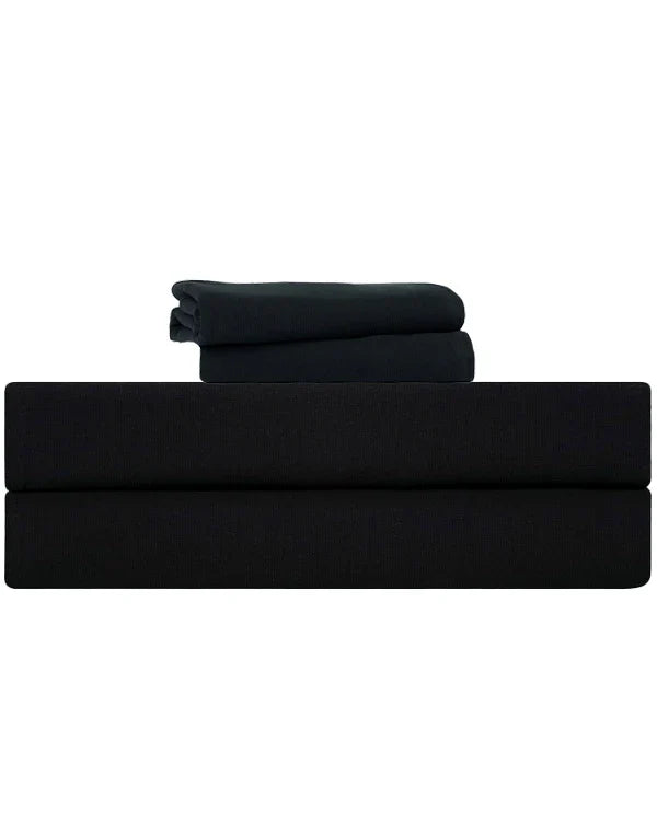 Terra Fringeless XL Bath Bundle - Black