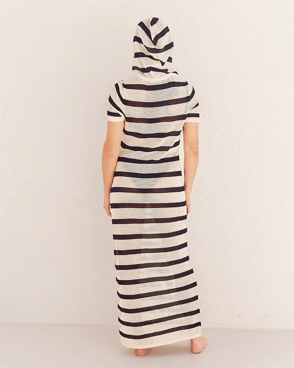 Gappo Hooded Net Dress