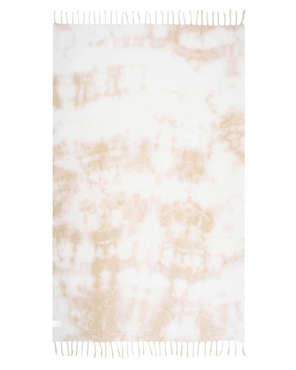Acid Wash Tie Dye - Warm Taupe