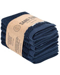 Willow Bath Washcloth Bundle - 6 Pack - Deep Ocean