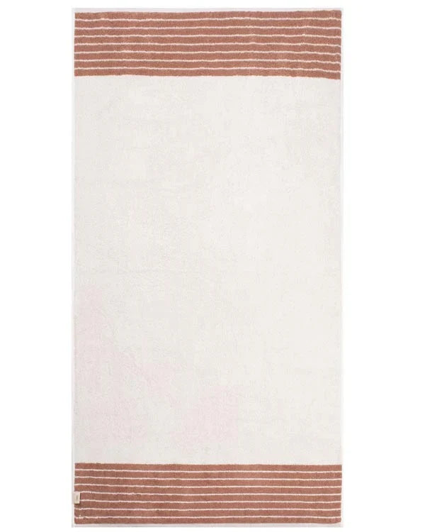 Micro Stripe Bath Bundle - 2 Pack - Warm Taupe