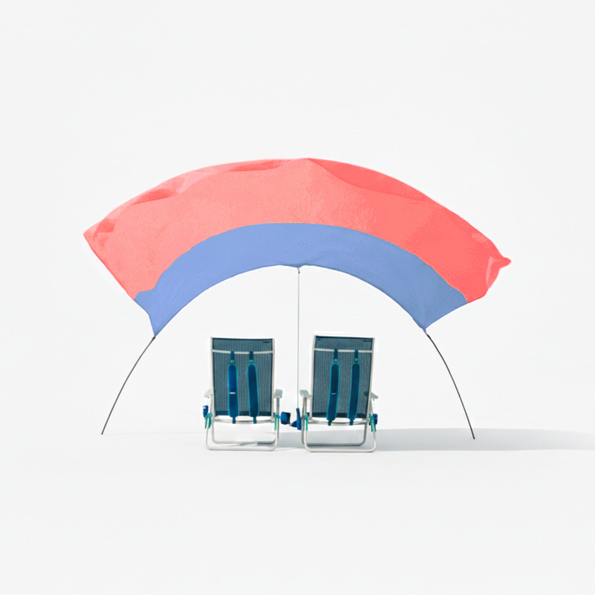Shibumi Shade with Wind Assist - Coral