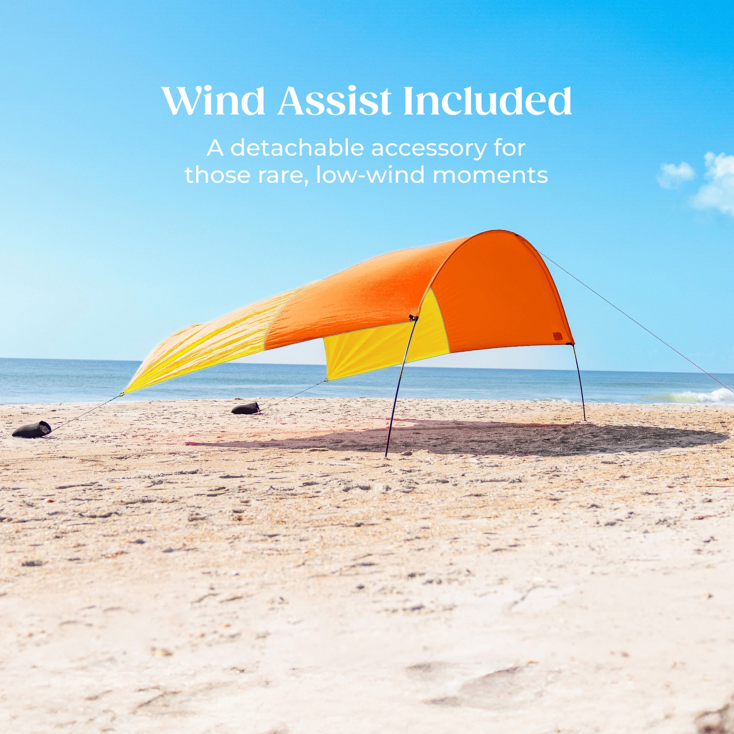 Shibumi Shade with Wind Assist - Sunrise