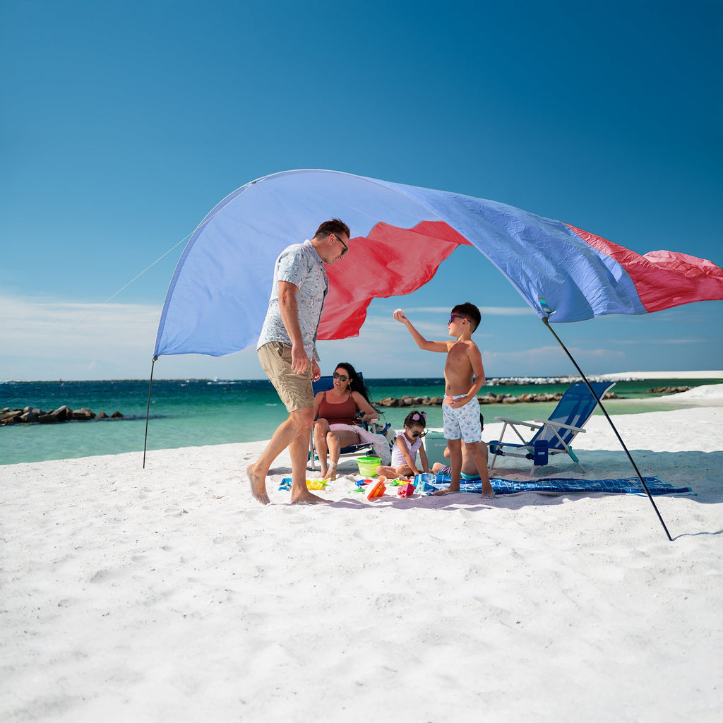 Shibumi Shade with Wind Assist - Coral