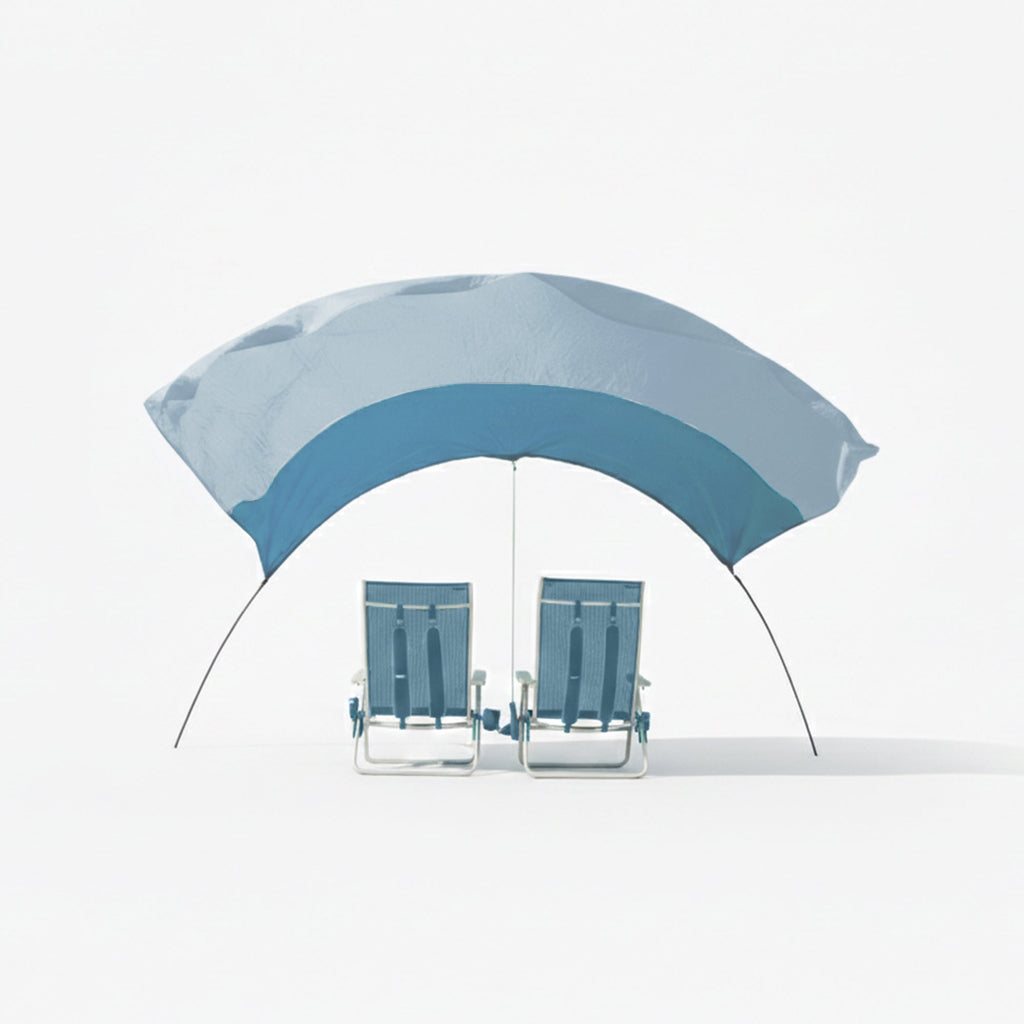 Shibumi Shade with Wind Assist - Summer Sky