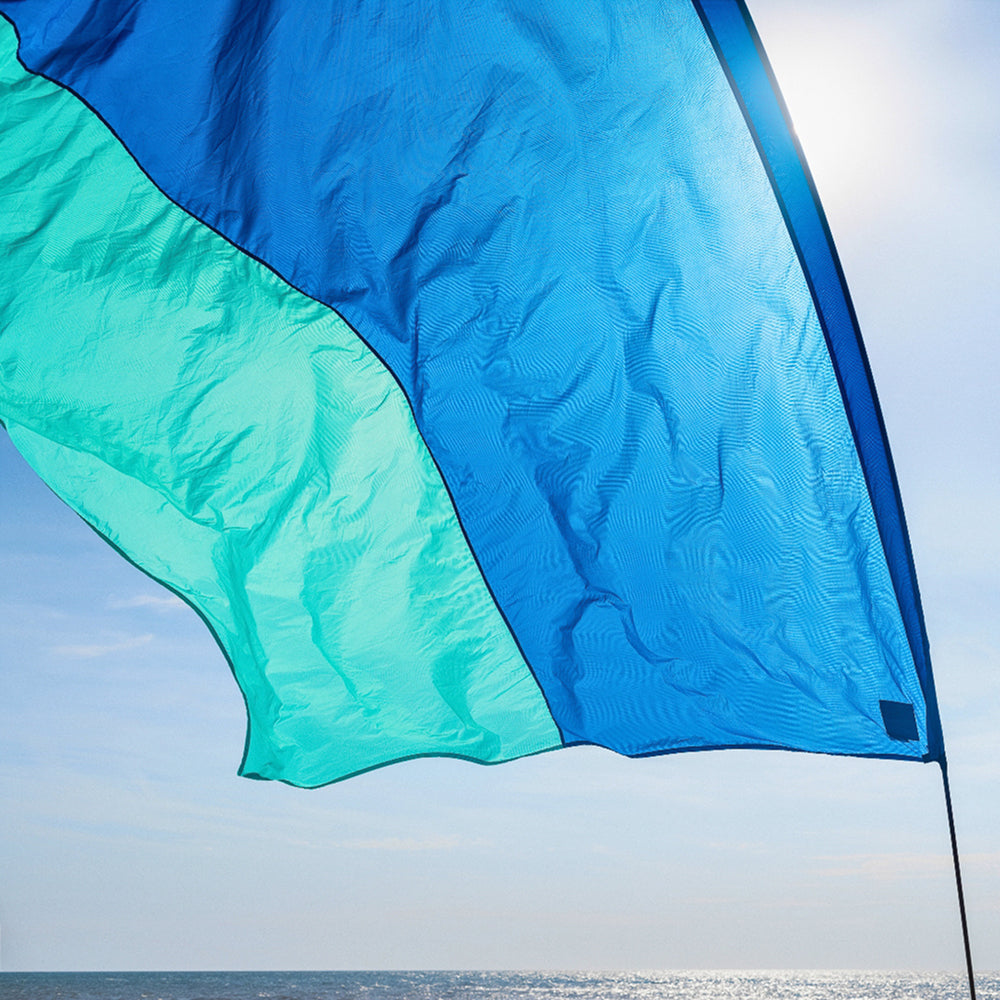 Shibumi Shade with Wind Assist - Ocean